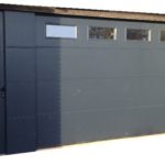 Ensemble porte avec porte sectionnelle