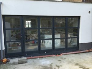 Porte accordéon ral 7016 (2)