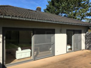 coulissant 1 face gris quartz 7039